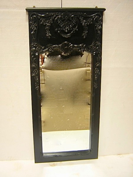 Barock Wandspiegel Spiegel, Repro-Antik-Design, Mahagoni massiv holz, ausgefallen exclusive 
